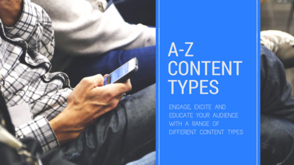 A-Z of content types