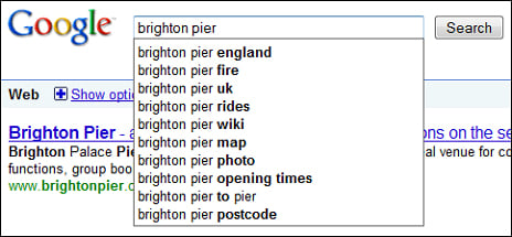 google searching brighton pier