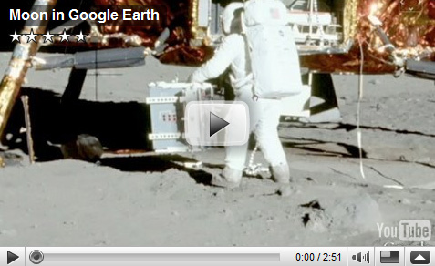video of google moon