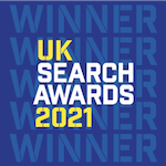 UK Search Awards 2021 Winner