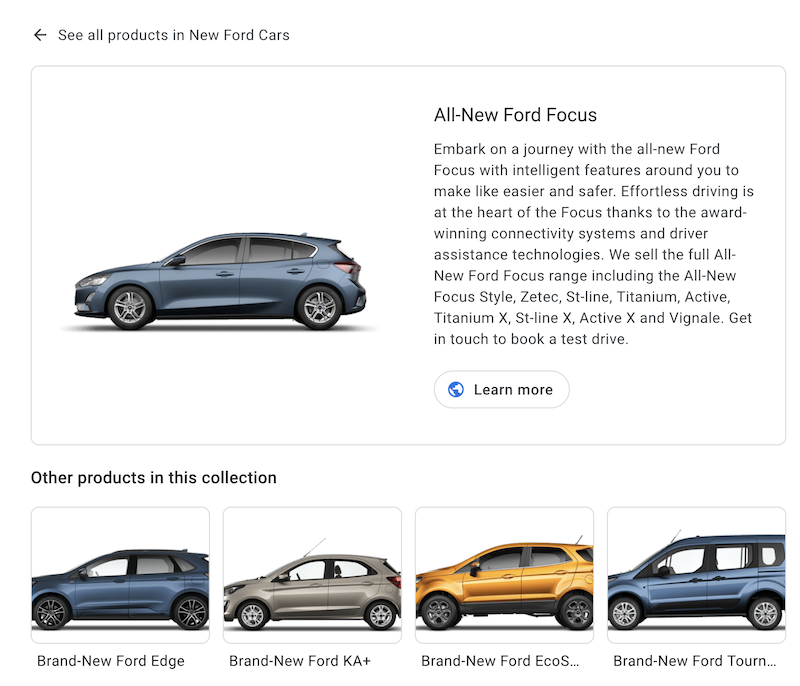 Google my business for car dealerships