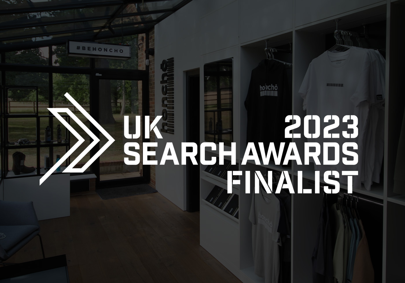 Honchō shortlisted for 6 UK Search Awards